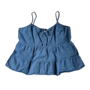 Old Navy Light Blue Denim Women’s Tank